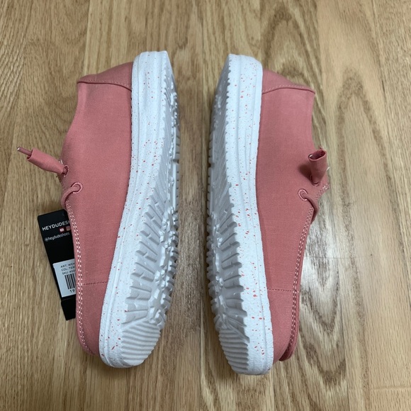 Hey Dude Wendy Slub Canvas Terracotta Womens 5 NWT - Picture 3 of 9